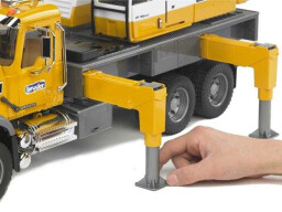 Bruder MACK Granit s jeřábem Liebherr 1:16 